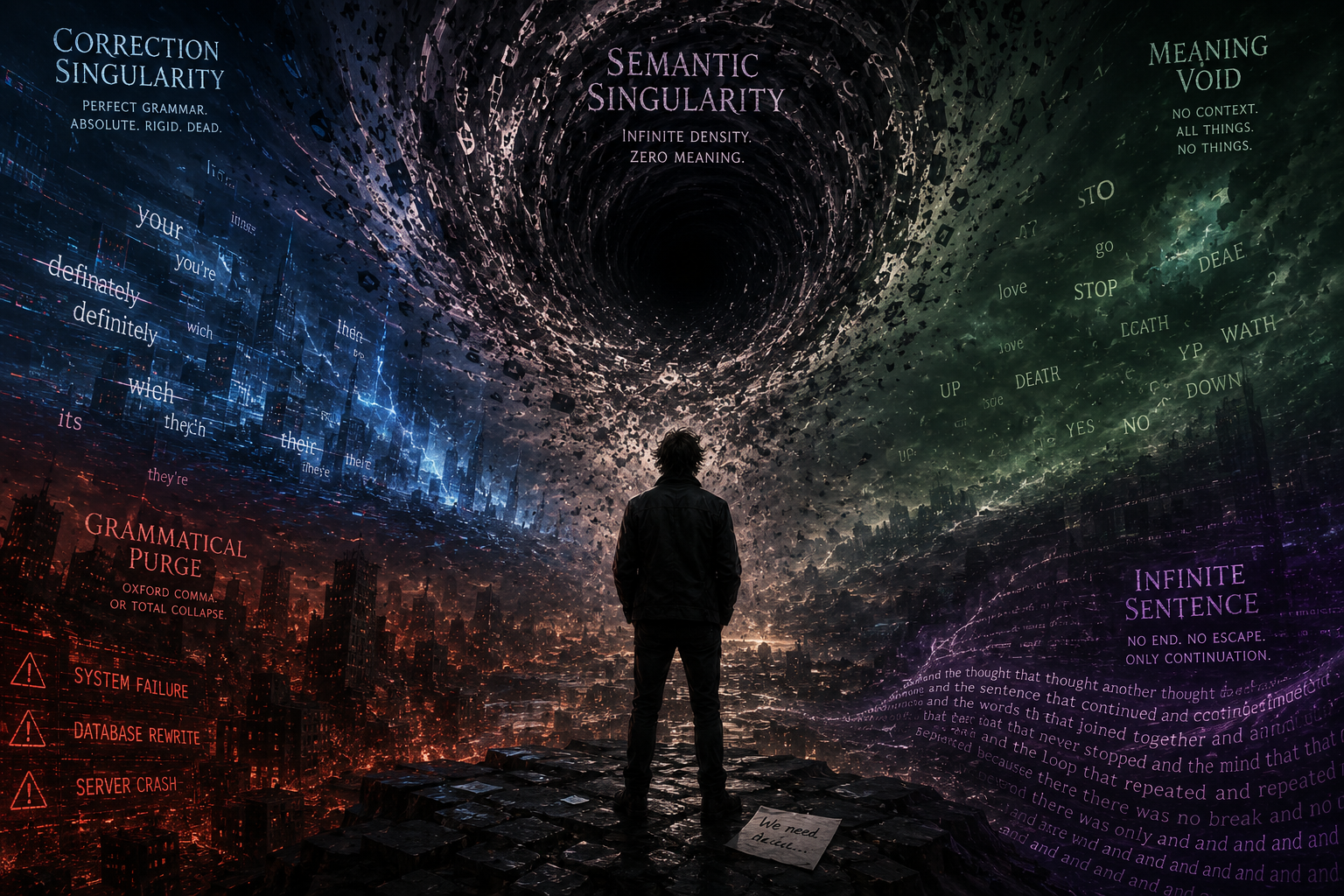 The Man at the Singularity